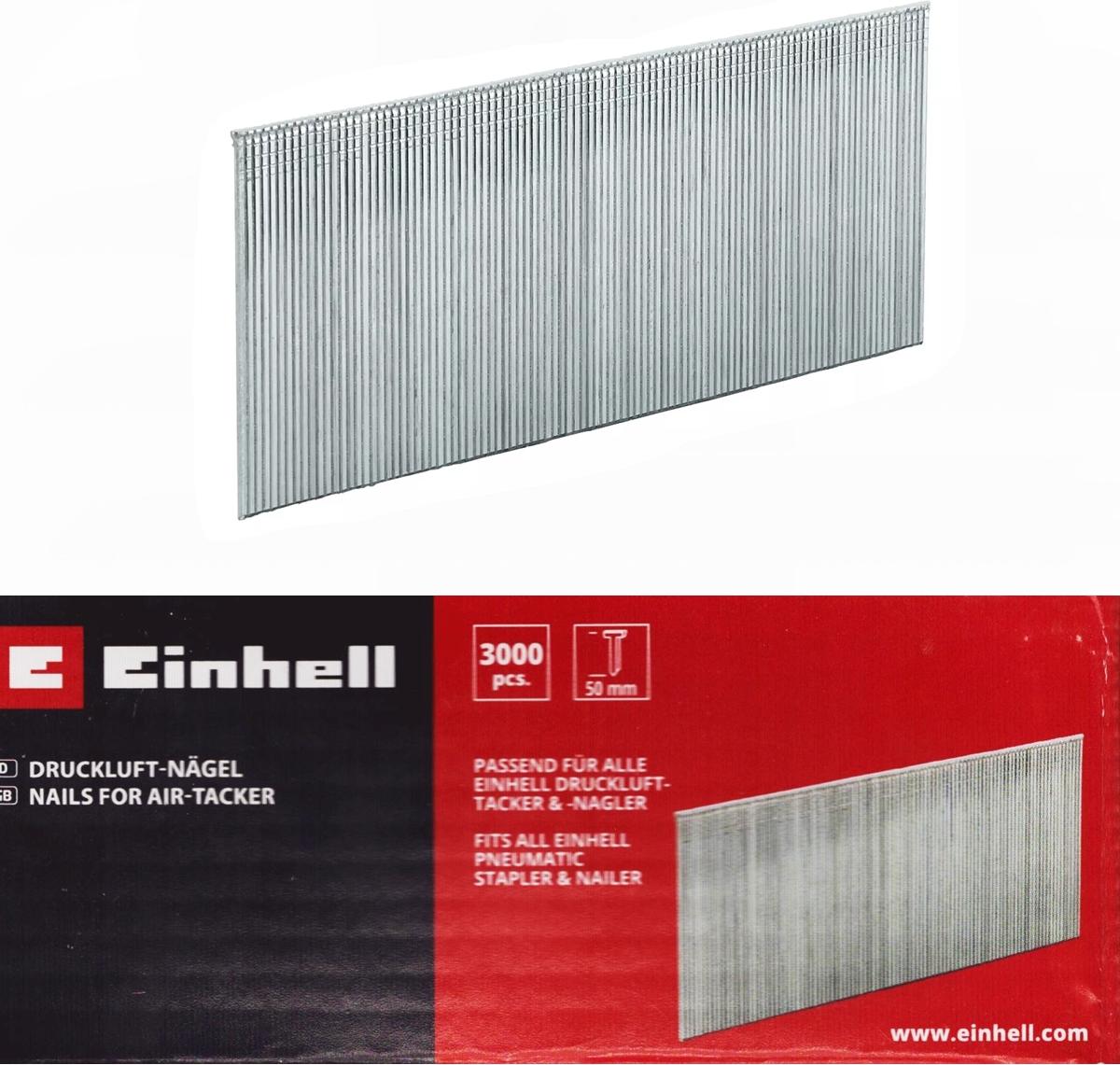 Einhell Tacker Nägel, 50 mm, 3000 Stk.-für Nagler FIXETTO 18/50 N
