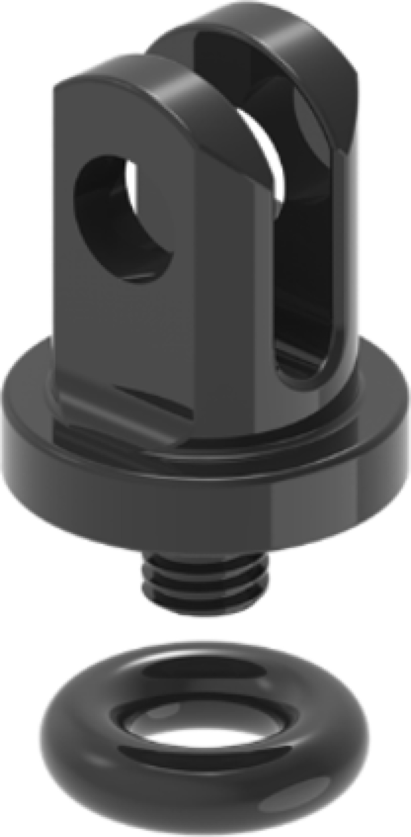 Lezyne 1-LED-GPADAL-V104, Adapter, Schwarz 38196