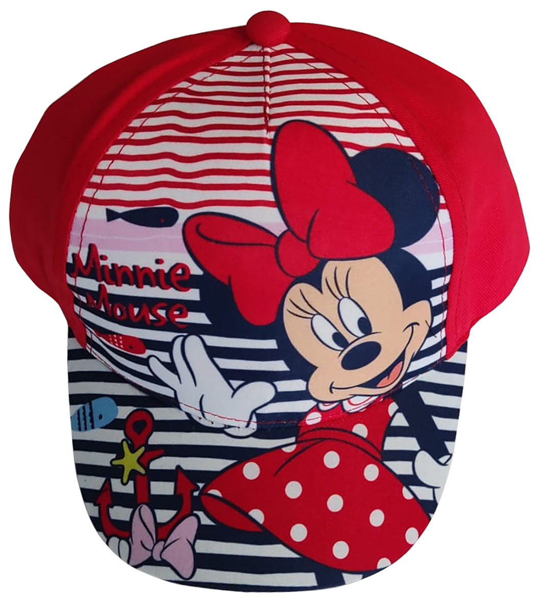 Minnie Mickey Mouse Basecap 48 50 Mütze Sommermütze Babymütze Baby Kleinkinder 
