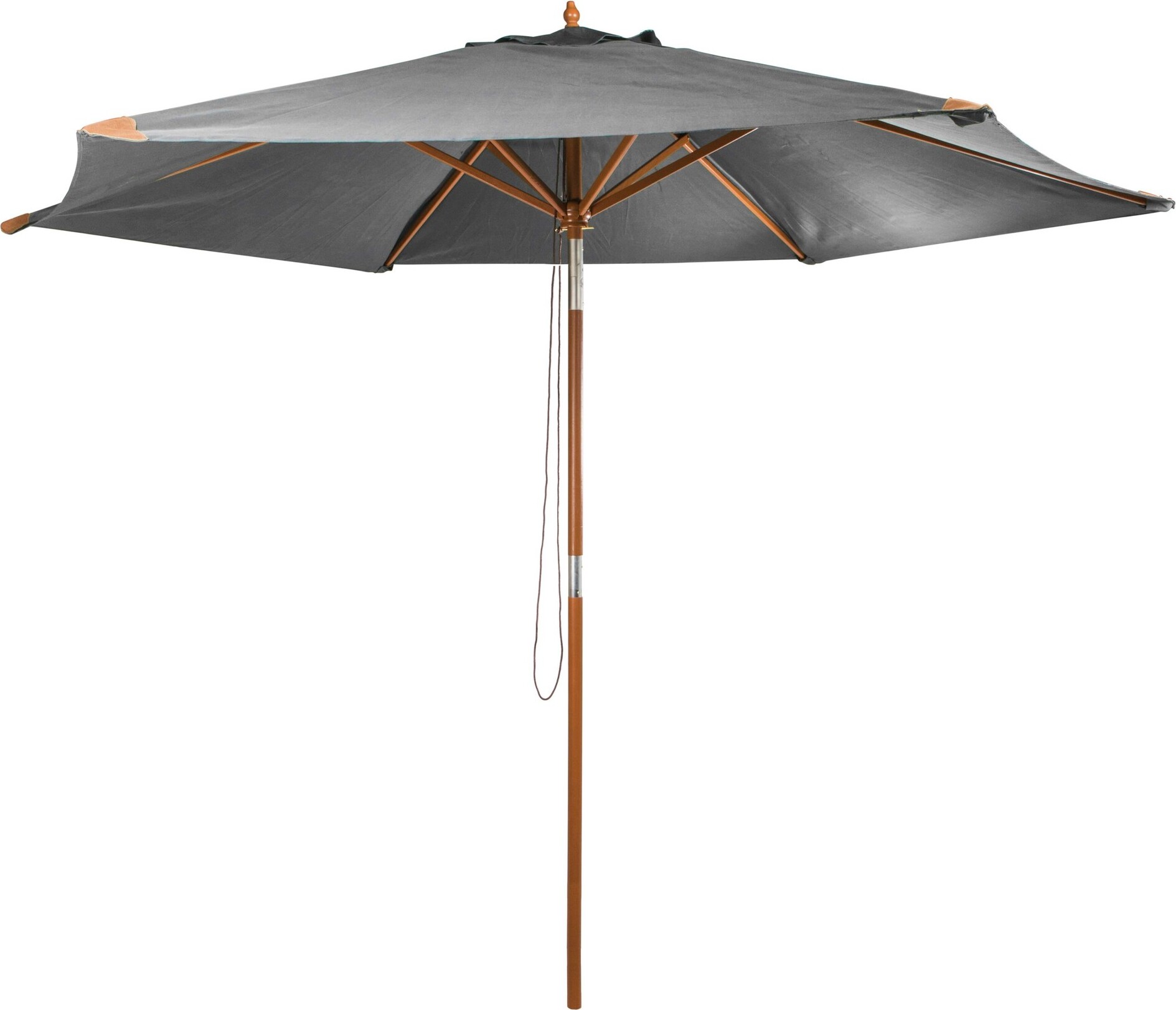 Haushalt International Sonnenschirm aus Holz mit UV 50+ 62416