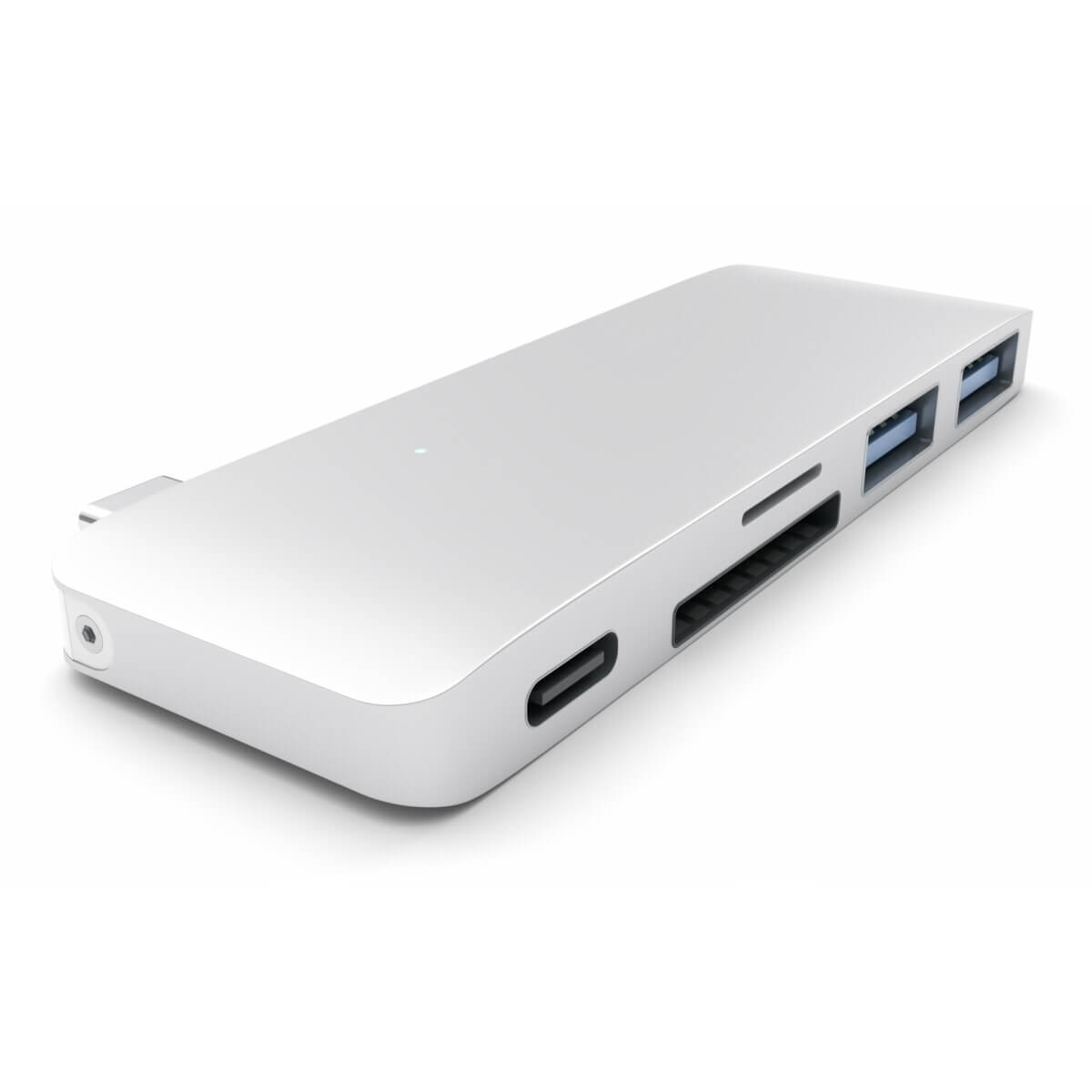 USB-Hub Satechi Type-C USB Passthrough Hub Silver ST-TCUPS