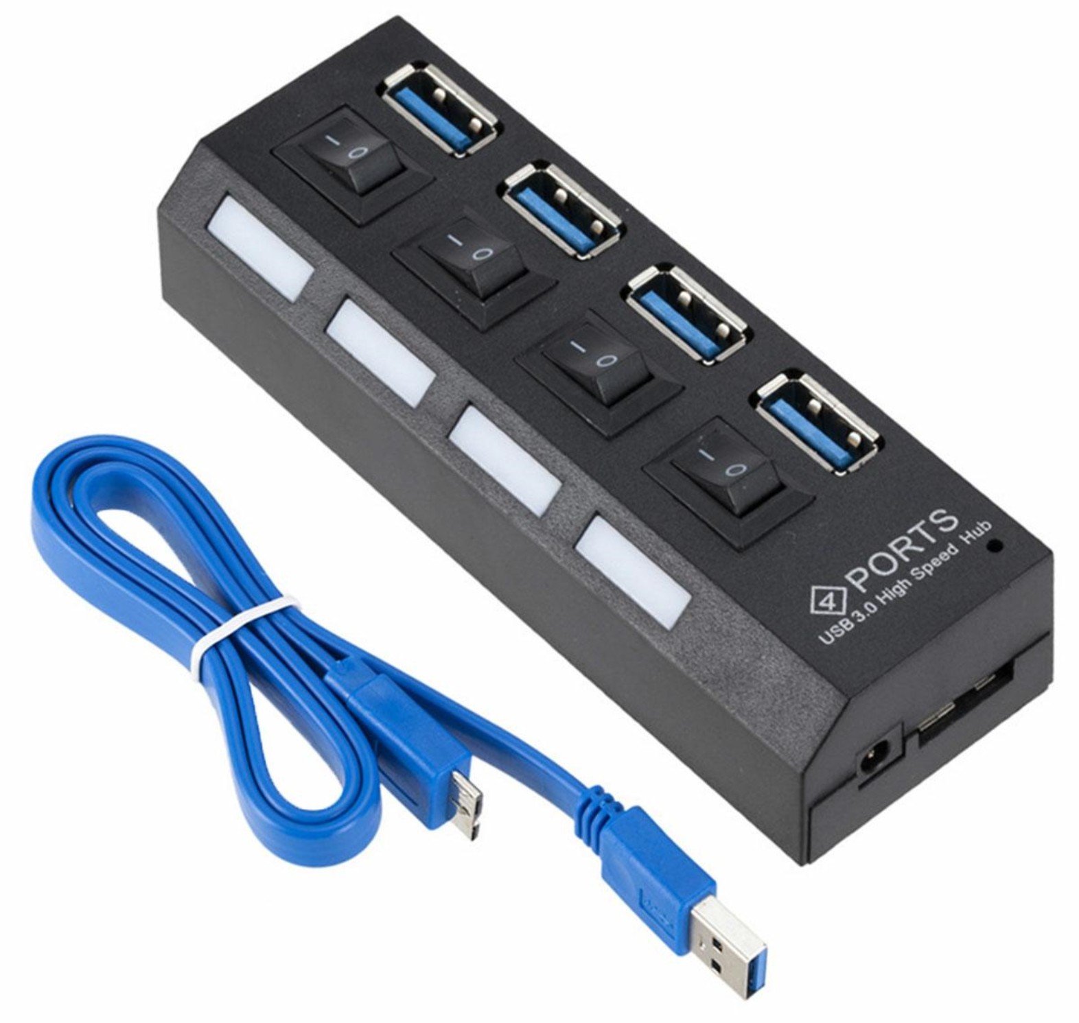 APT AK244B Mini USB Hub 3.0, 4 porty