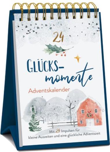 Stolový adventný kalendár "24 okamihov šťastia