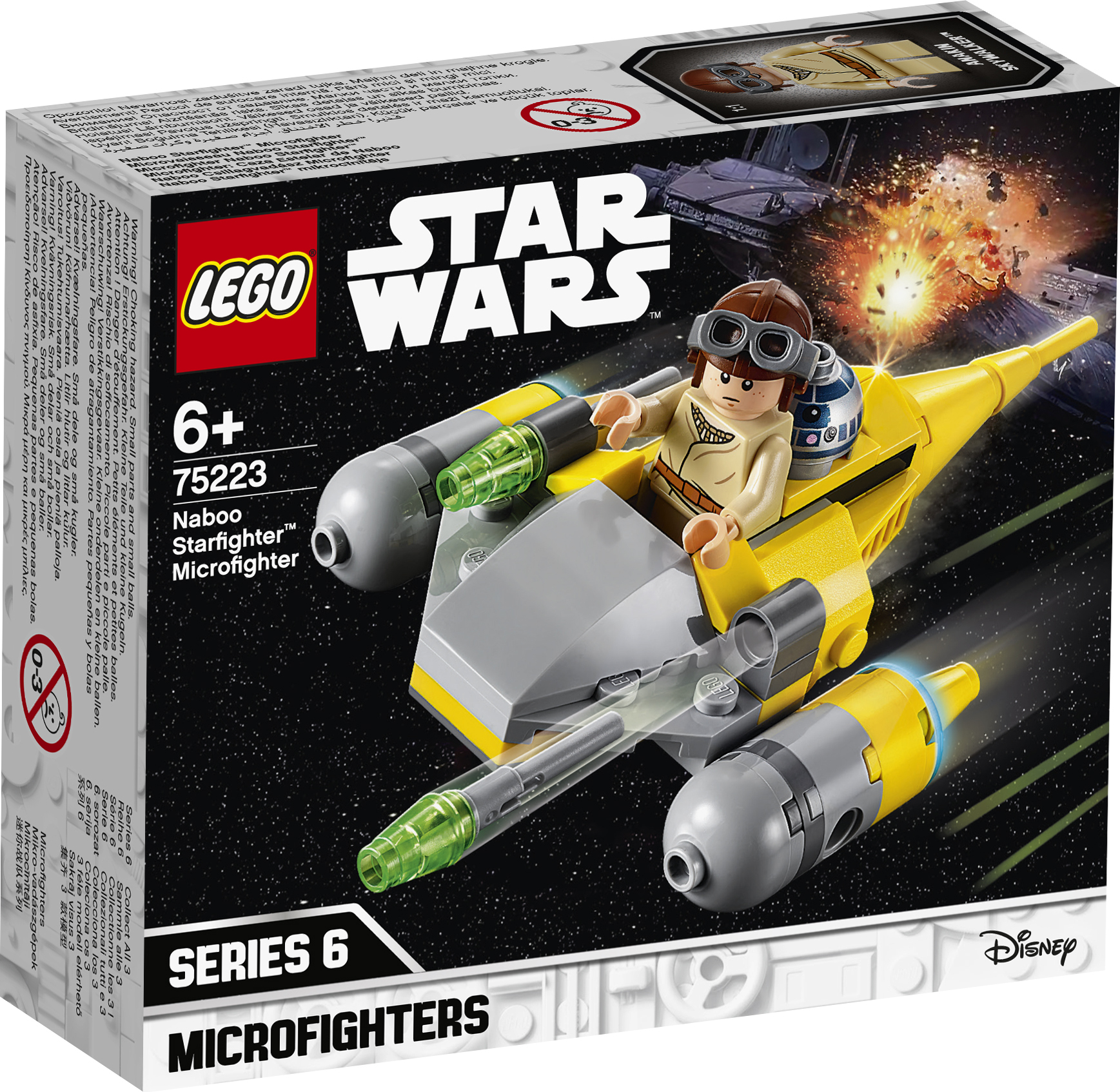LEGO® Star Wars™ Naboo Starfighter™ Microfighter, 75223