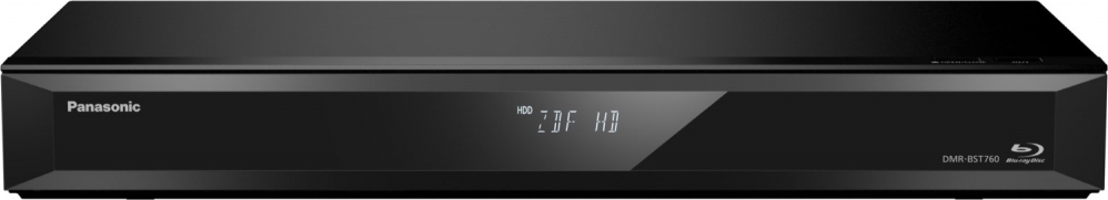 Panasonic DMR-BST760AG schwarz 3D Blu-ray Rekorder + Festplattenrekorde
