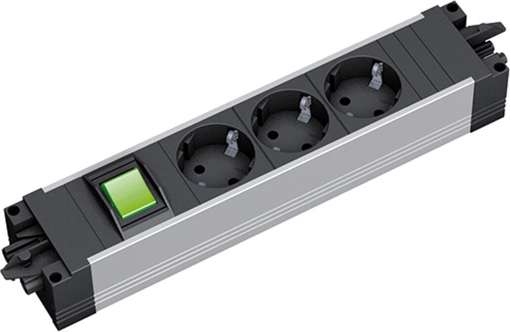 Bachmann Step Alu 3Xcee7/3 1Xschalter Gst18 906.18801