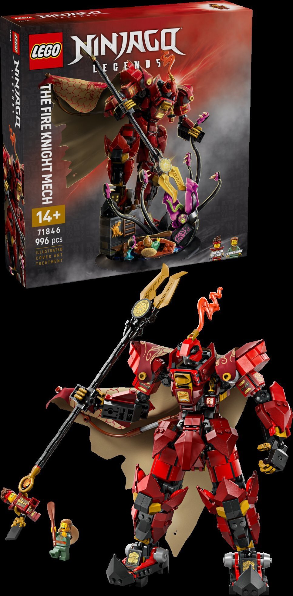 LEGO NINJAGO 71846 Der Feuer-Ritter-Mech (71846)