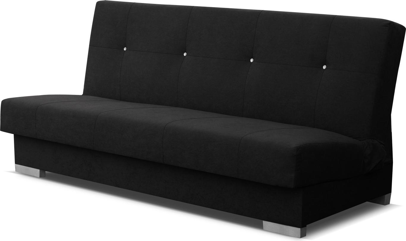 VENETI Mehrsitzer-Sofa HUANA - schwarz 060-02-00049