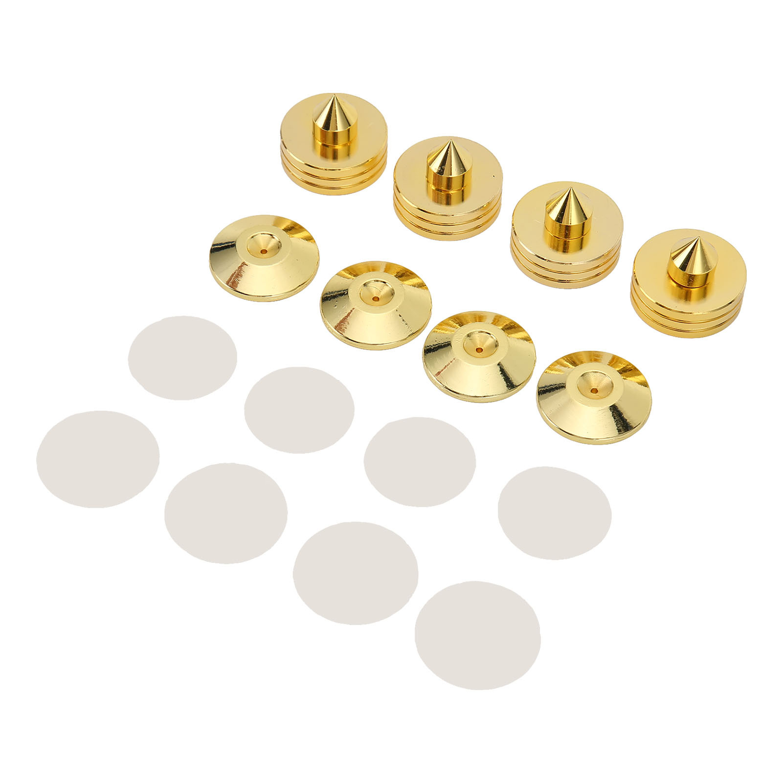 Cocosity Lautsprecher-Spikes,Lautsprecher-Isolations-Spikes,Lautsprecher-Spike-Füße,Lautsprecher-Spike-Bodenschoner,Lautsprecher-Spike-Isolations-Füße,Lautsprecher-Spike-Pads