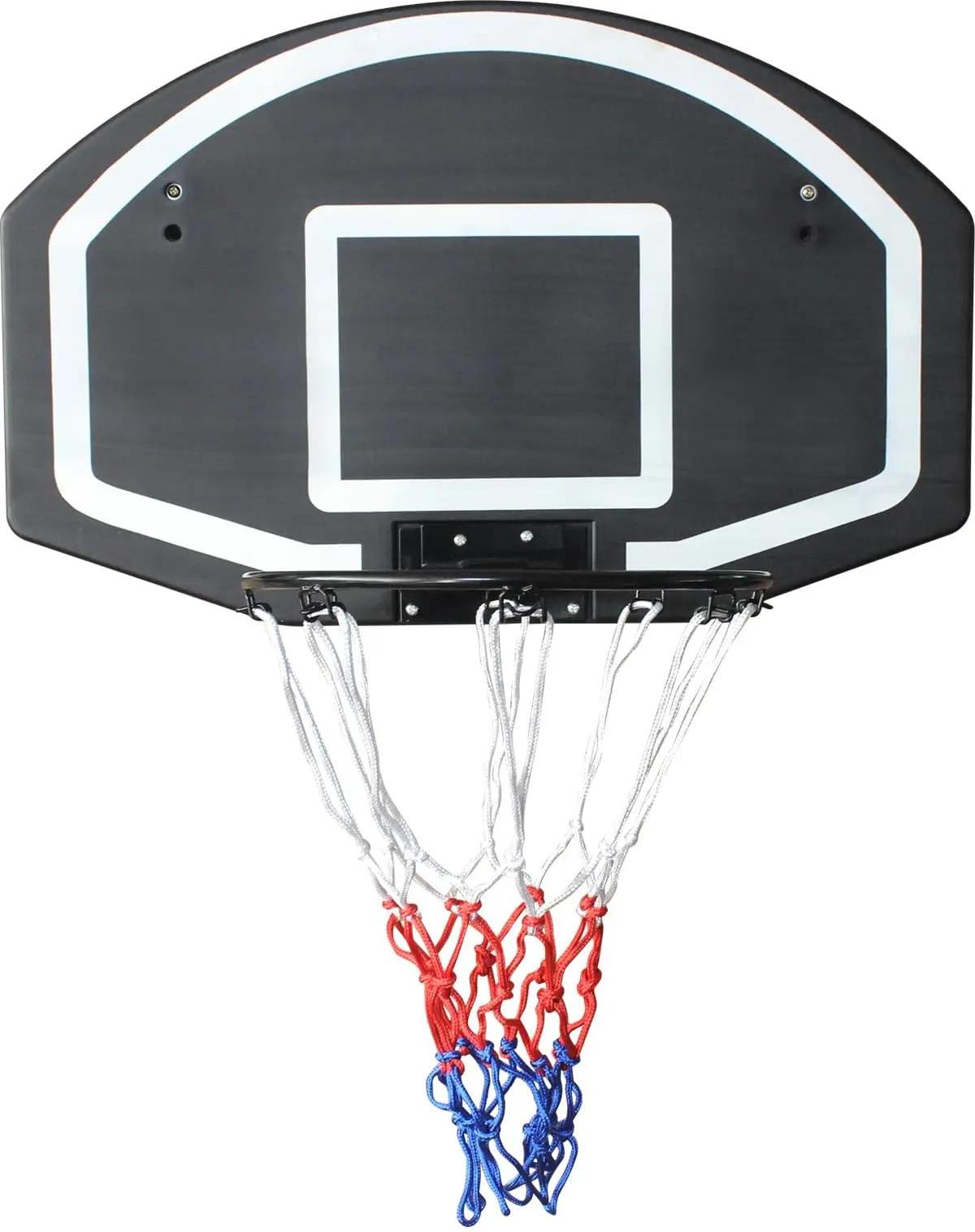 StarTech Basketballkorb mit Backboard - Wandmontage - Innen/Außen - Bruchsicher - Backboard 72,4 x 45,72 cm - Ring 43,18/40,64 cm - Schwarz