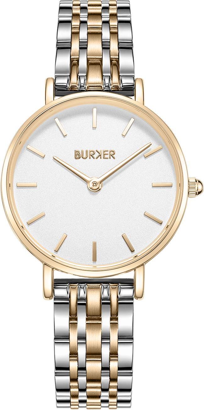 Burker Watches BURKER Ruby Petite Damenuhr mit Gliederarmband - Gold Silber - 28 mm RPGSS