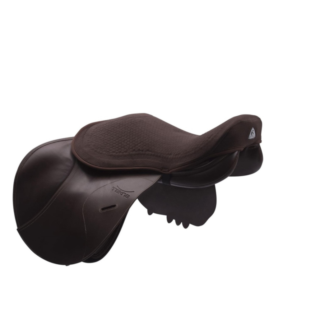 Acavallo Gel- Sattelsitzkissen Dri- Lex 10mm Jump Braun L AC501 (Acavallo)