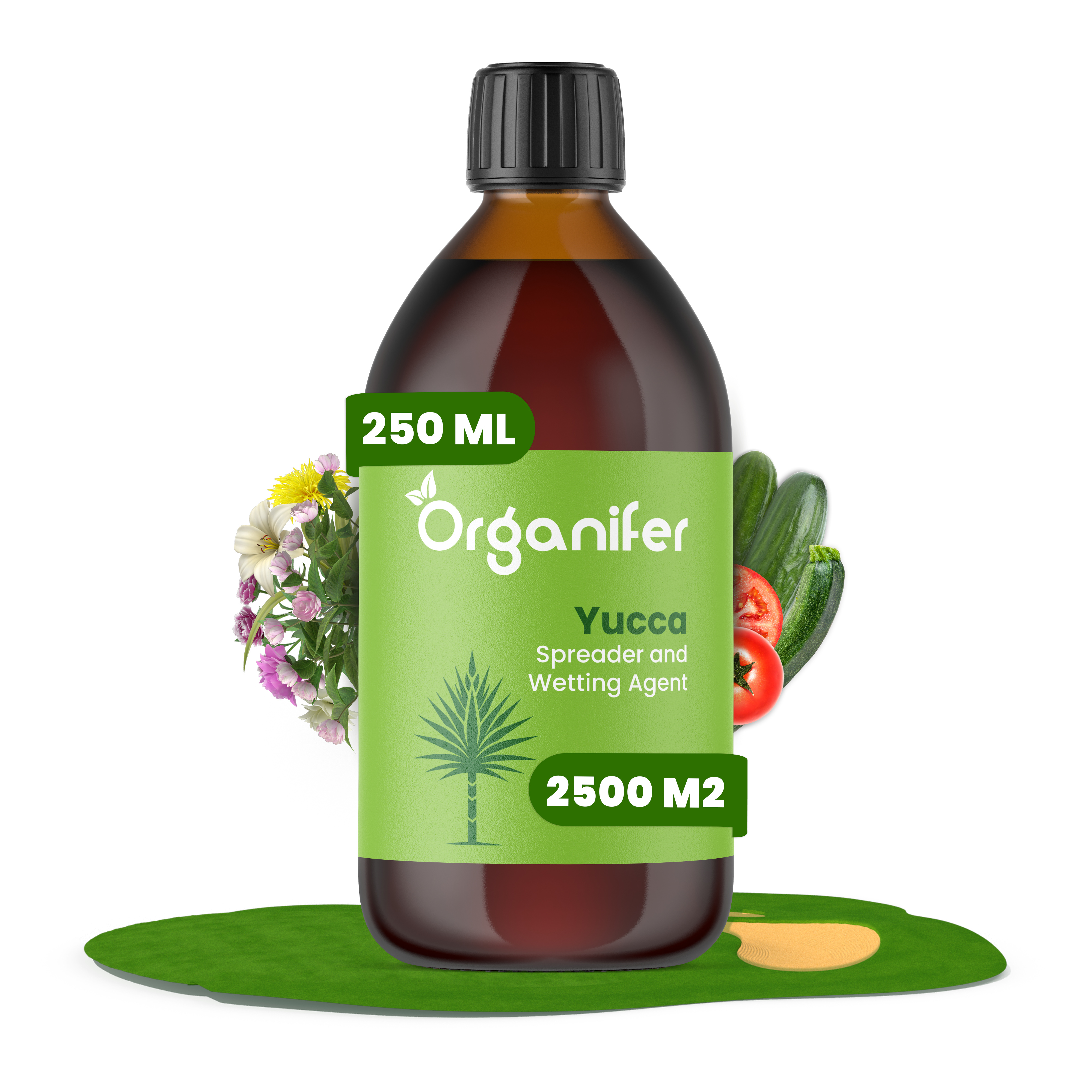 Yucca – Benetzungsagent – 250 ml für 2500 m2 - Organifer 62877