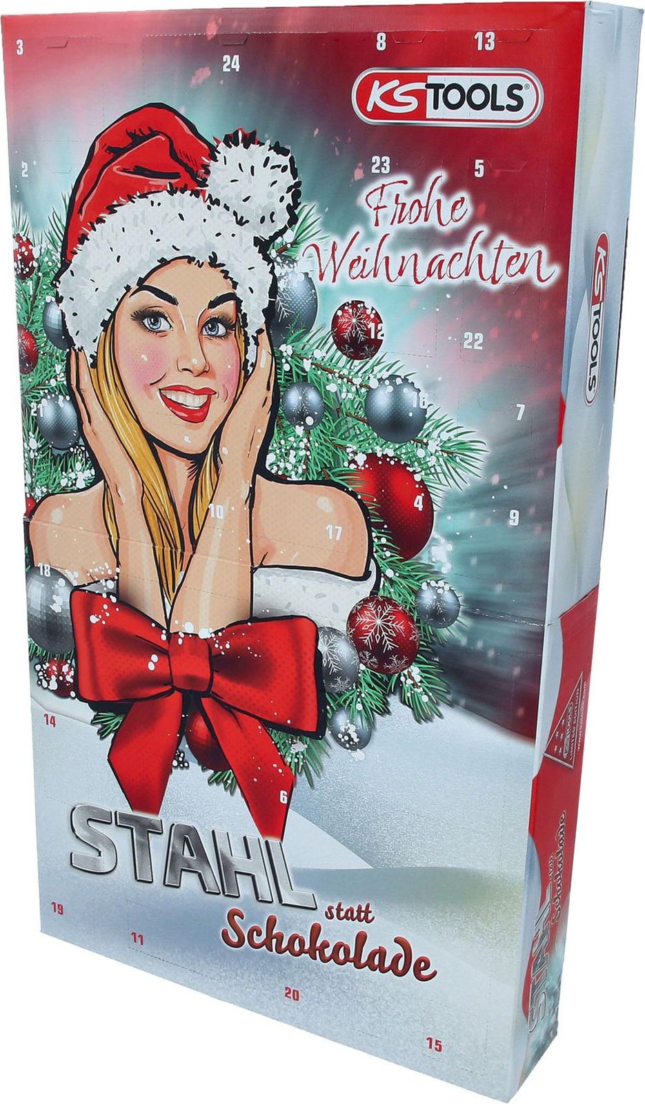 KS Tools Adventskalender Stahl statt Schokolade 515.6699 515.6699EP
