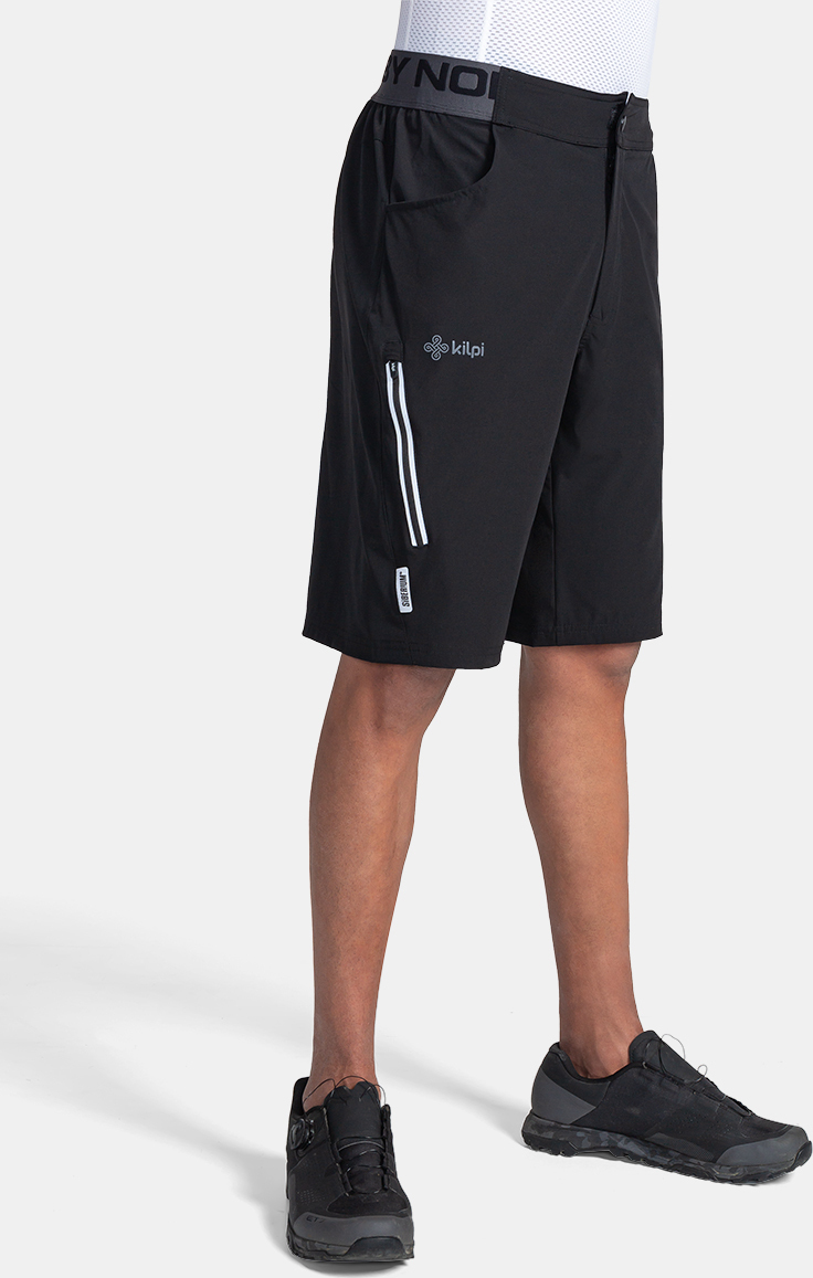 Herren Radhose Kilpi TRACKEE-M, SCHWARZ, Größe XS