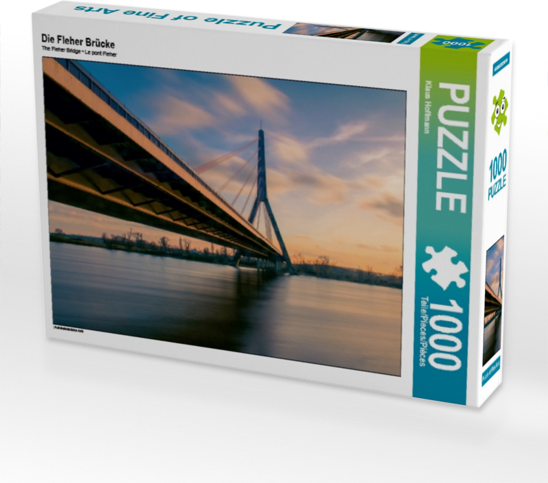 Calvendo Die Fleher Brücke 1000 Teile Puzzle quer 640x480mm, Hoffmann Klaus; 7360977