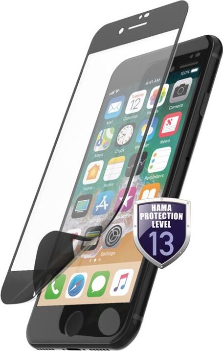 Hama Hiflex, ochrana displeja pre Apple iPhone 6/6s/7/8/8/SE, odolná proti rozbitiu, bezpečnostná trieda 13
