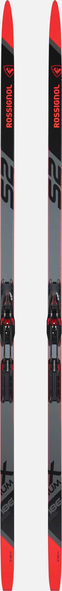 Skis Rossignol SAS Rossignol X-IUM Skating inkl. Bindung Skatingski Langlaufski grau NEU 180 RTLCQ01/000