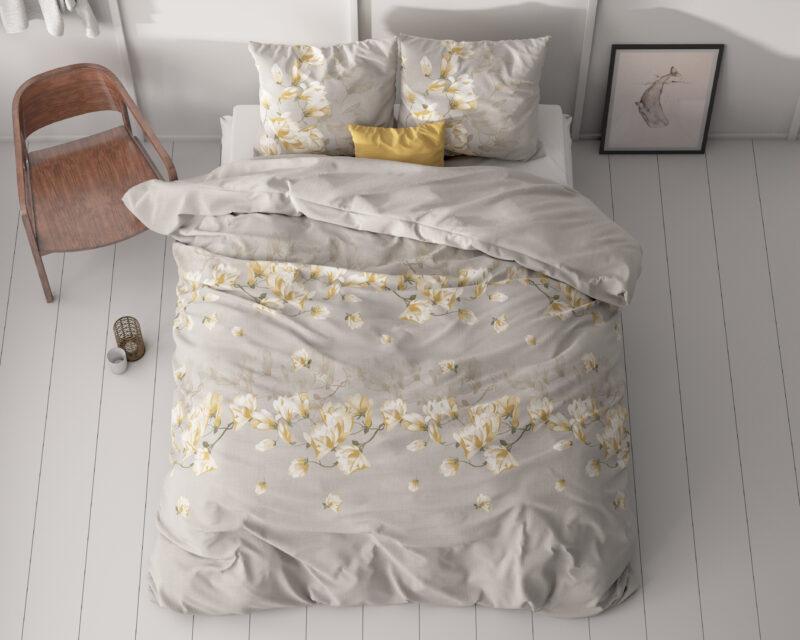 Royal Textile Schlafenszeit Sommerblume Sand 140 x 220 cm