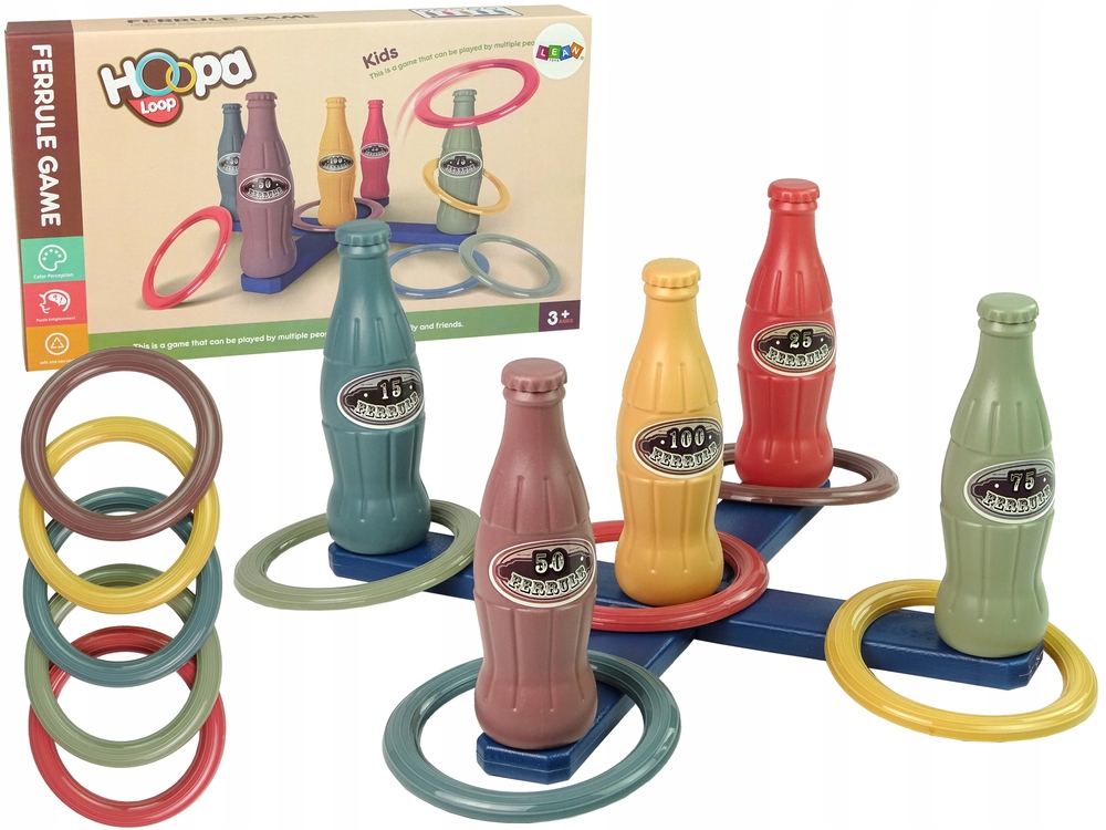 Leantoys Geschicklichkeitsspiel Ringwurf - (Spiele, Geschicklichkeitsspiele)