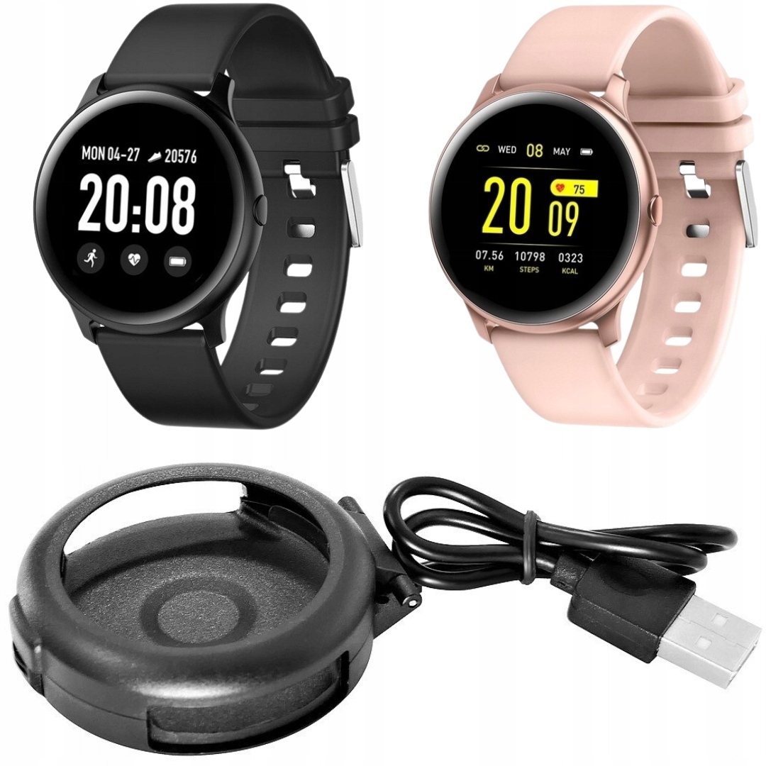 Nabíjací Kábel Pre Smartwatch Kw19 Rnce40 Sw010 Fw32 Round