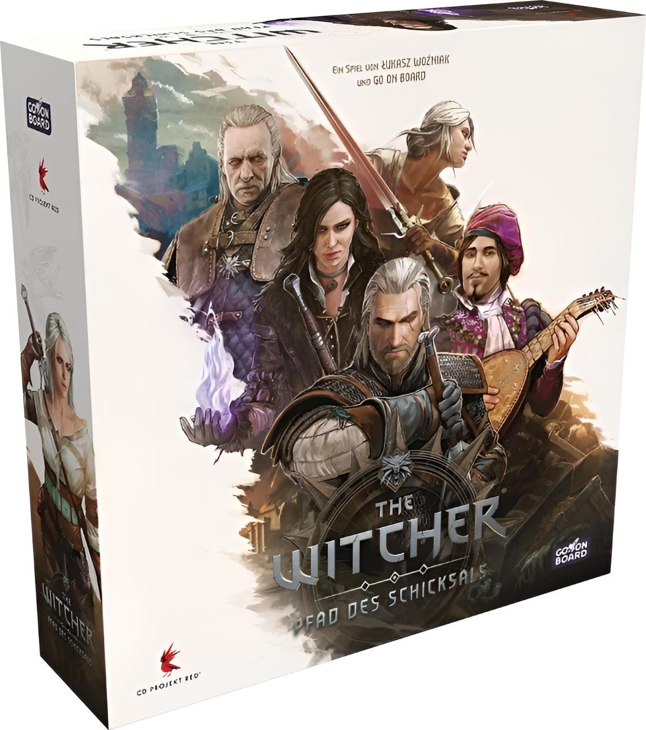 Asmodee The Witcher: Pfad des Schicksals, Brettspiel GOBD0009