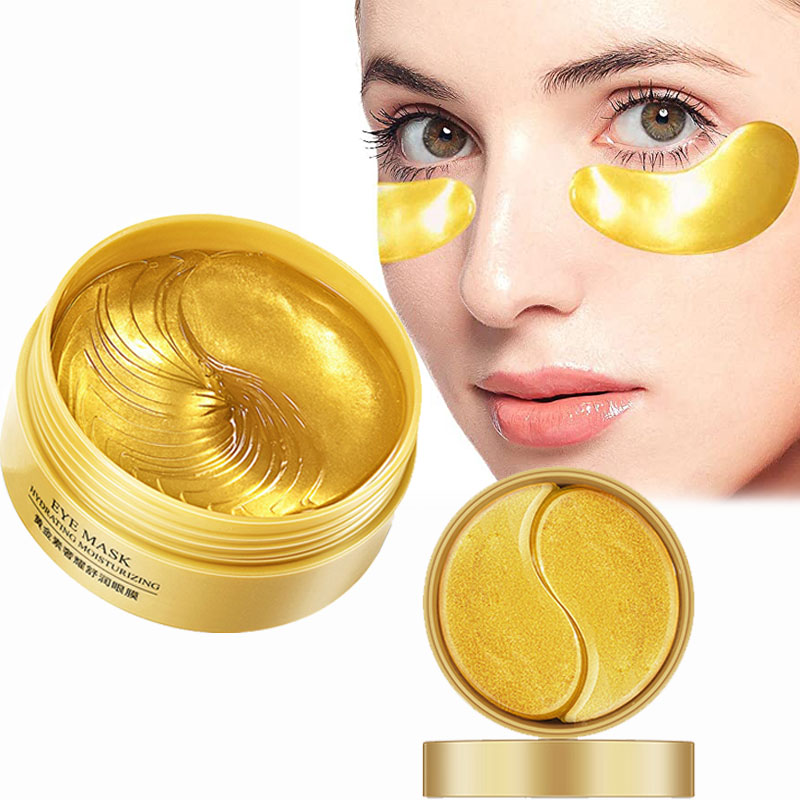 Boland Augenmaske Gabriella – Gold, Einheitsgröße, Für Erholsamen Schlaf