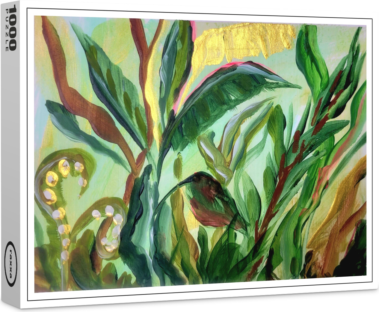 raxxa Premium-Puzzle "Palmenparadies IV", 1000 Teile 1-14270-16959-315