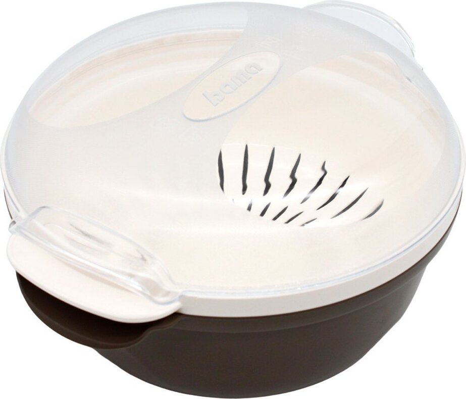 BAMA Dampftopf COOKY 1,8 l, braun 44003