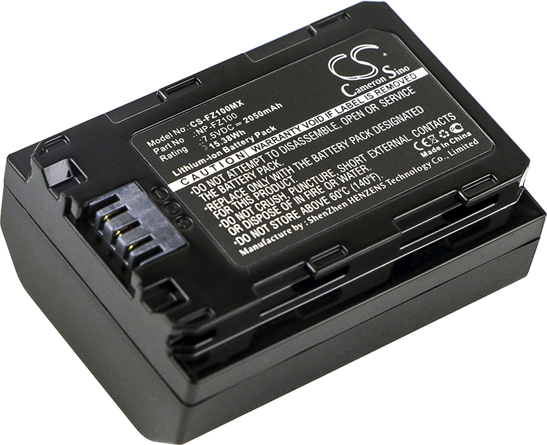 TECHTEK Akku Kompatibel mit [Sony] A7 Mark 3, A7R Mark 3, Alpha a7 III, Alpha A7 Mark 3, Alpha a7R III, Alpha A9, ILCE-7M3, ILCE-7M3K, ILCE-7RM3, ILM