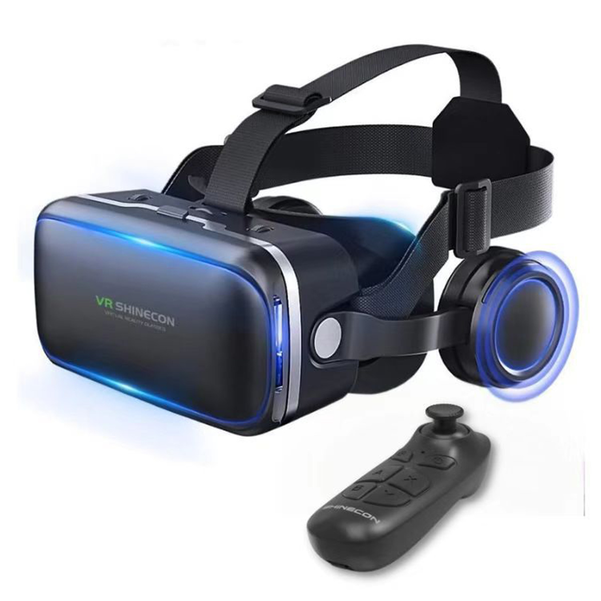 KINSI Videobrille, 3d-Brille, virtuelle Realität, Spiele, G04E + B03VR-Brille T6-04147569-02