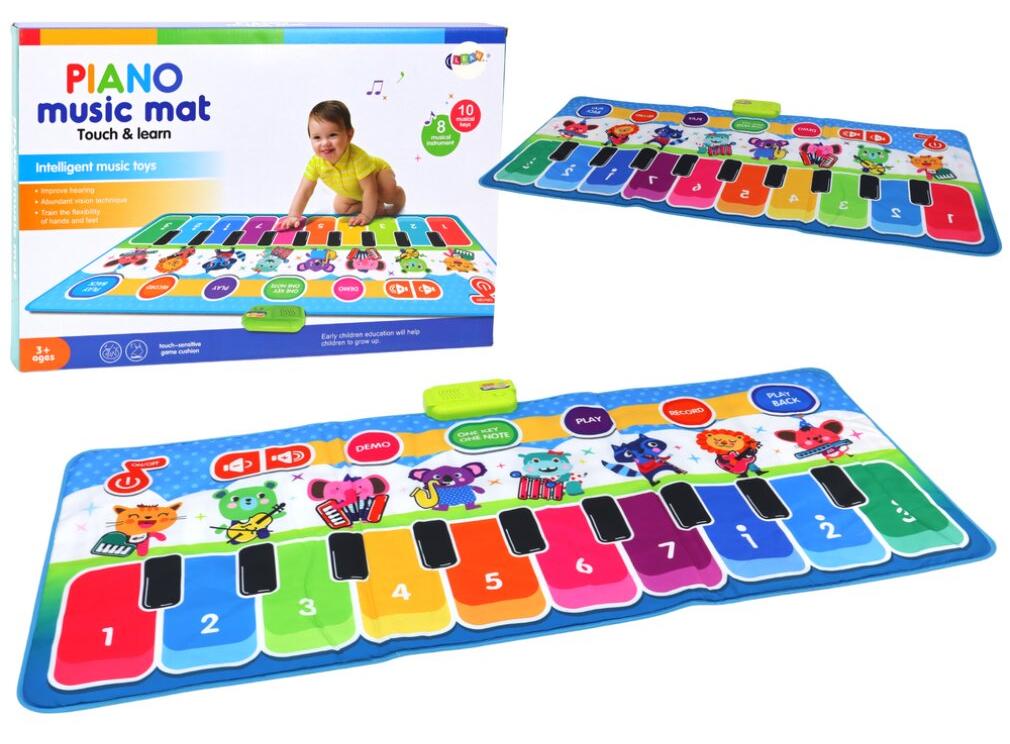 Leantoys Pädagogische Musikmatte Pianinko 17953