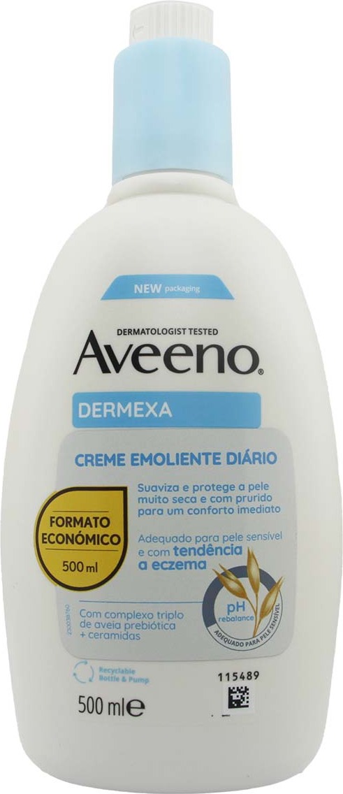 Aveeno Dermexa Tägliche Emollient Creme 500ml