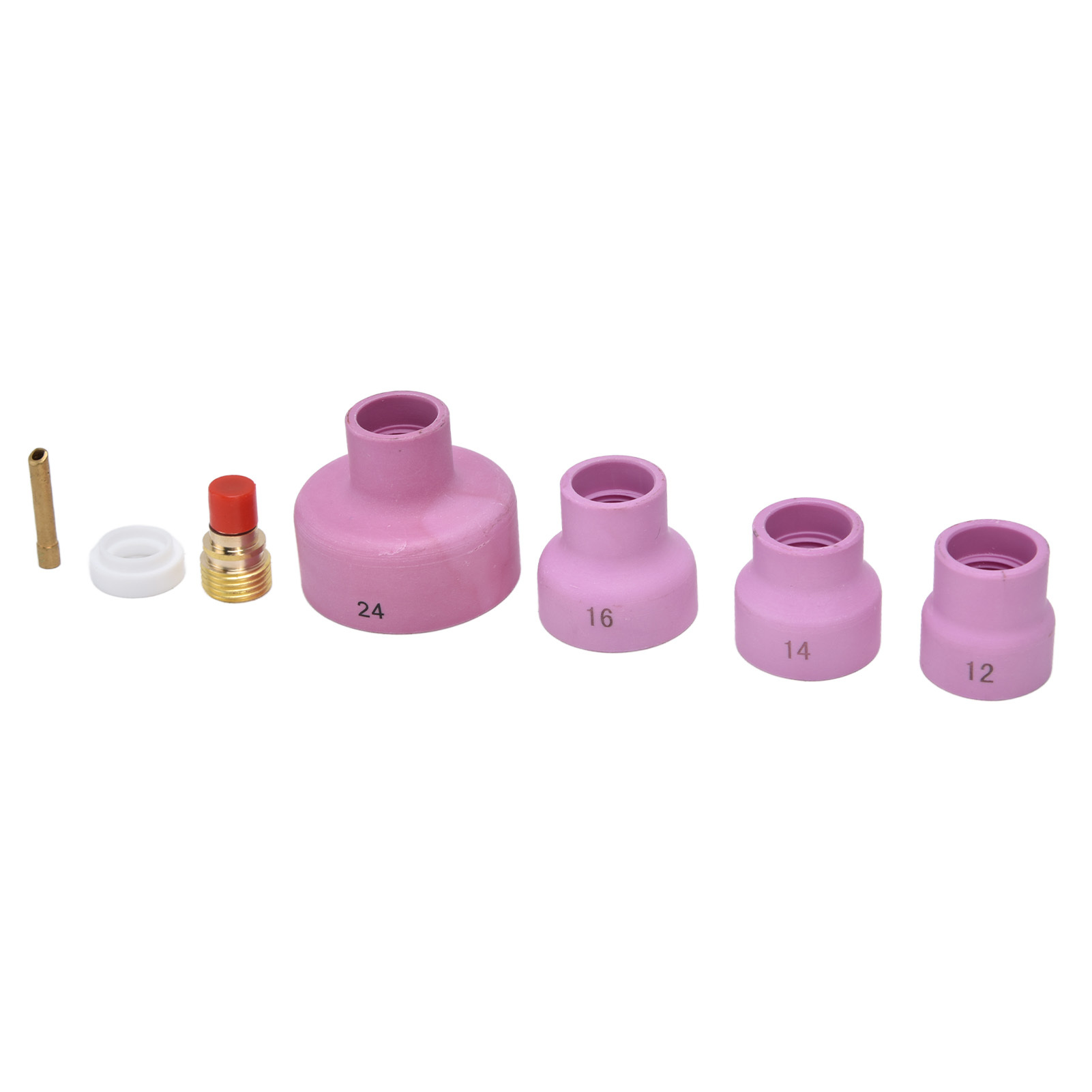 Cocosity TIG Gas Lens Kit,TIG Gas Lens Set,TIG Gas Lens,TIG Welding Torch Kit,TIG Welding Torch Set,Welding Supplies 2C332GS, 45V44, 598882