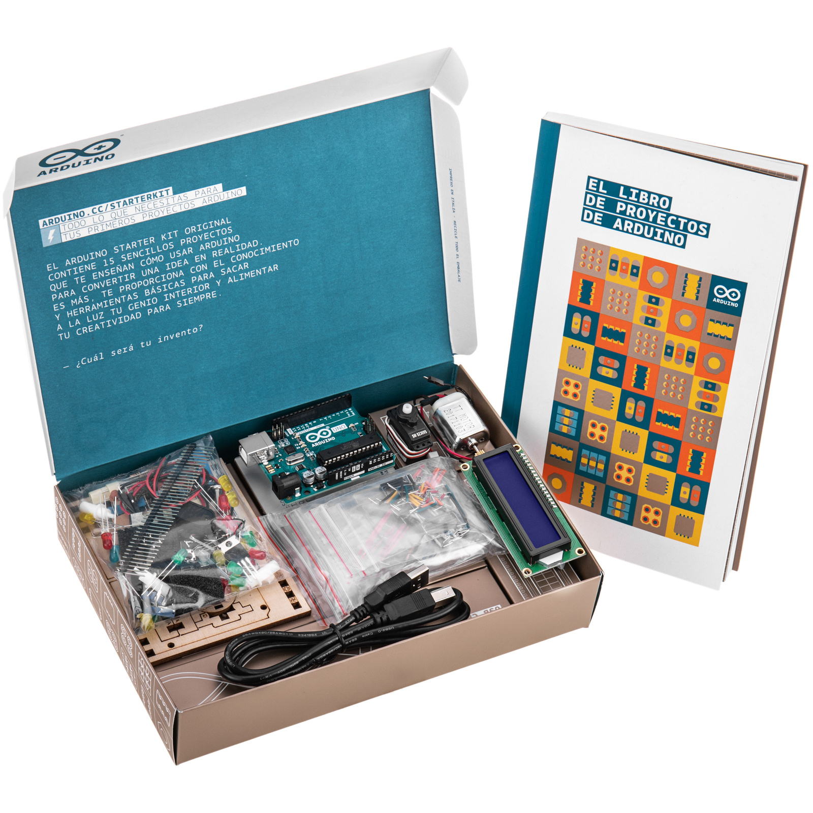 Štartovacia sada Arduino Španielčina K030007