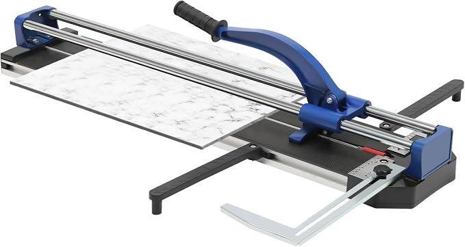 Unbranded 800 mm Profi-Fliesenschneider, Manueller Fliesenschneider, Fliesenschneidermaschine mit Doppelschienen, max. Schnittstärke 15 mm, Handfliesenschneider