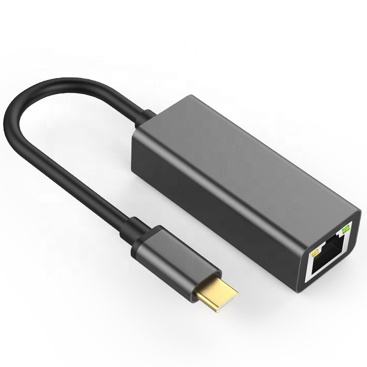 Adaptér Pre Počítač, Pre Notebook, Pre Windows, Pre Mac Os, Pre Linux, Usb-C Zu Ethernet Rj45, Gigabit 1000 Mbps 0042