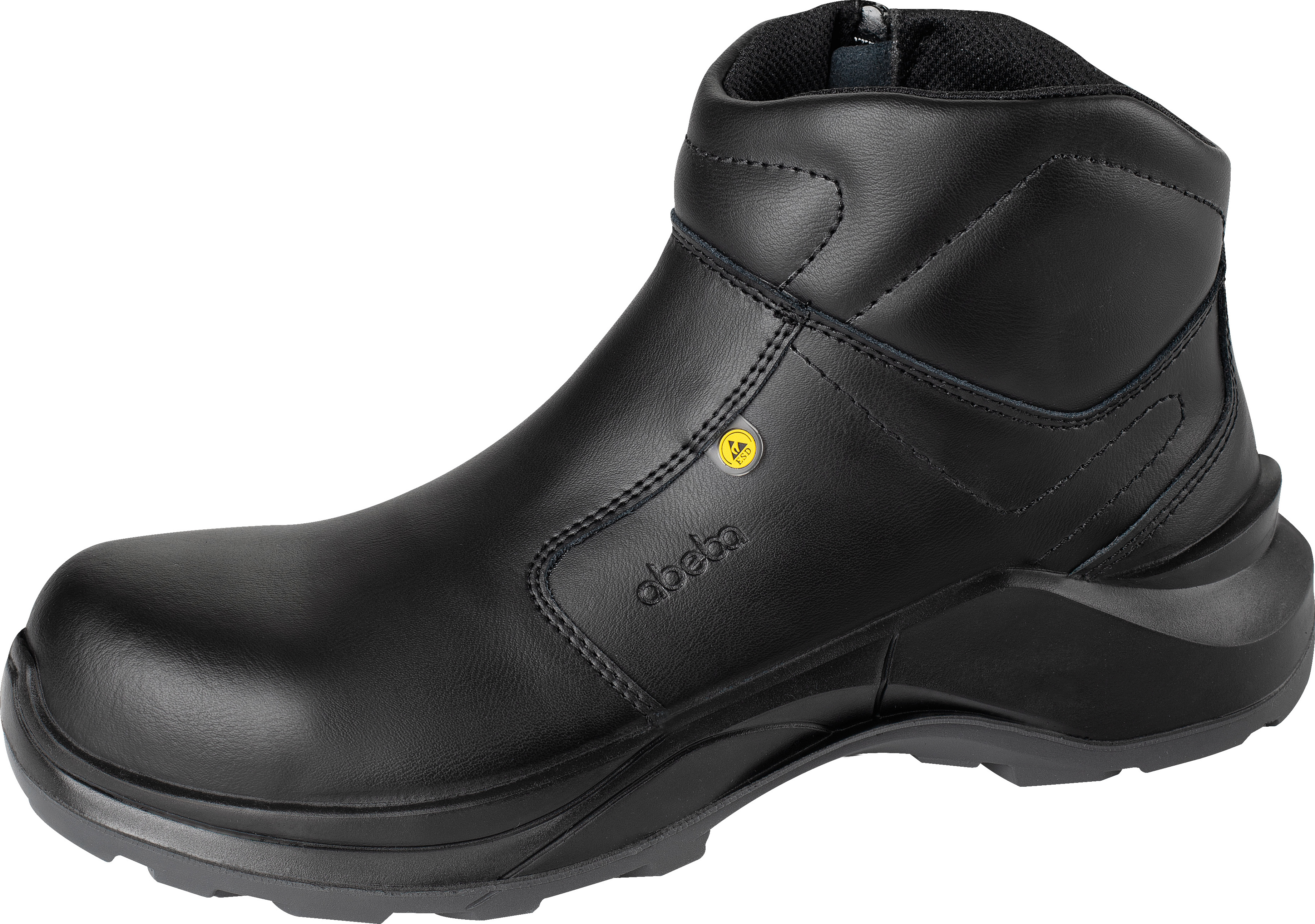 Slip-on Stiefel - Food Trax - ABEBA - Gr. 42 - Schwarz - Unisex 5010861/42