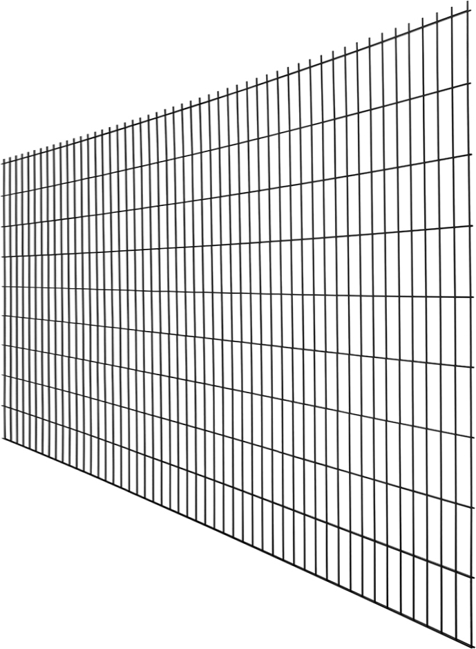 Camas GmbH DV Doppelstabmatte Gittermatte Zaunmatte, Höhe 1830mm, Materialstärke 6/5/6 DV-1830-74