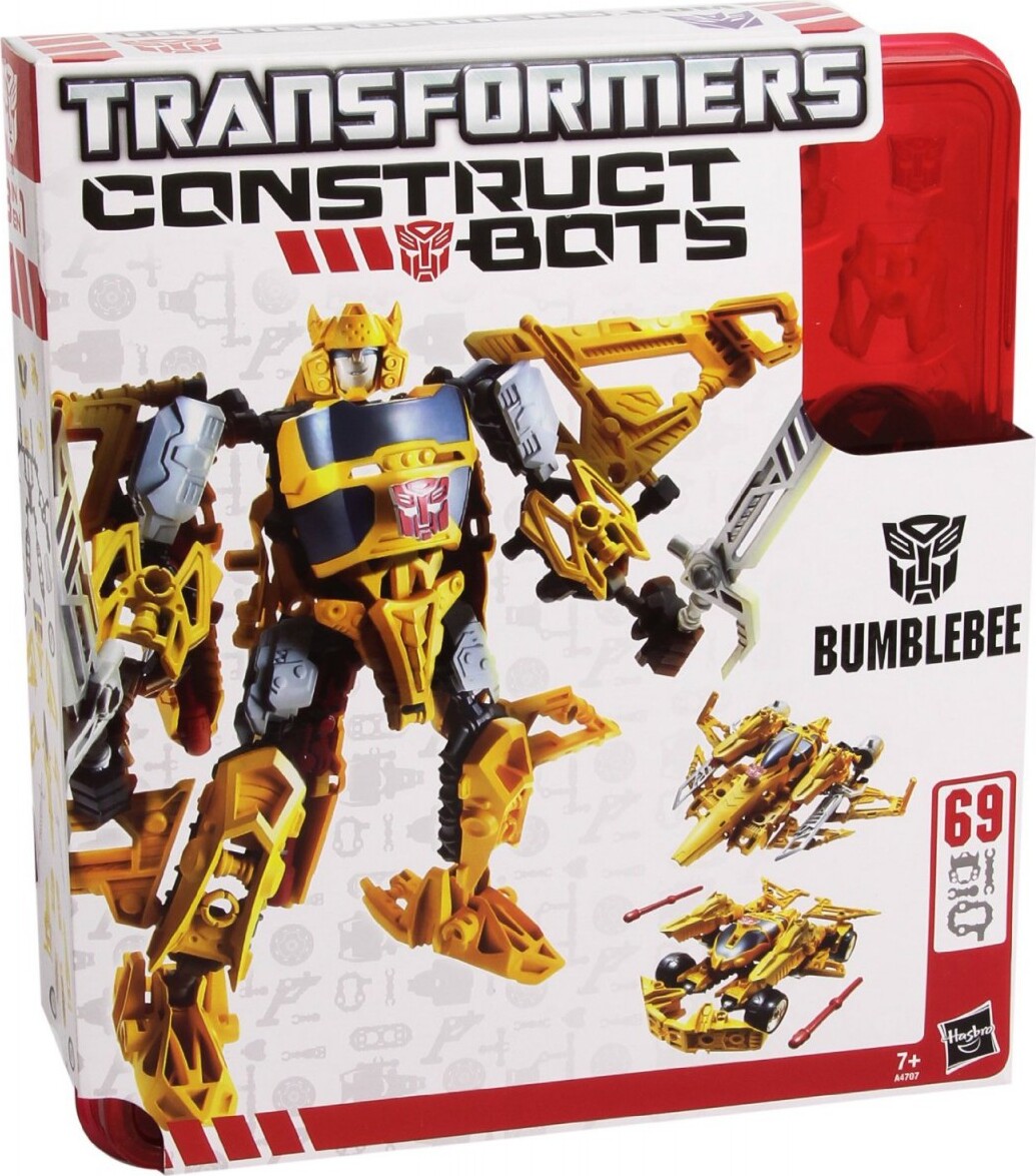 Transformers - Transformers Construct Bots Triple Changer - Bumblebee