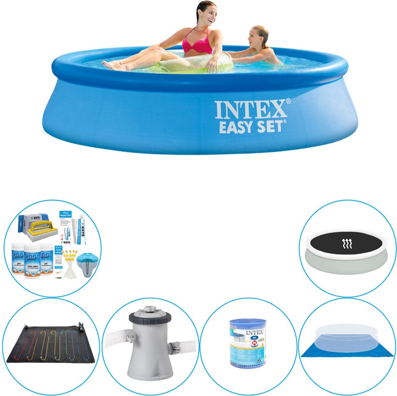 Kombinovaný bazén - Intex Easy Set Rund 244x61 cm