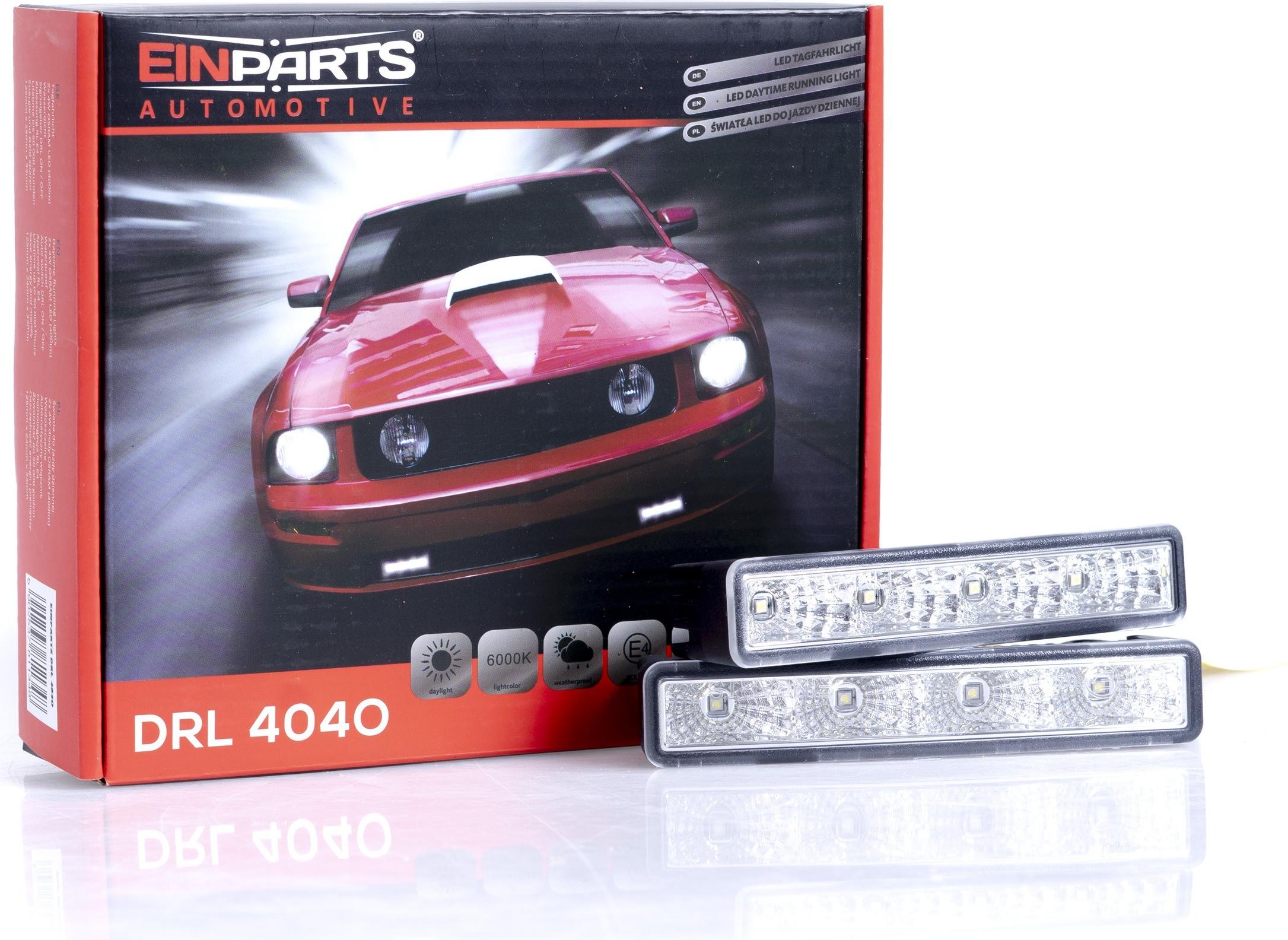 EinParts Automotive EINPARTS Tagfahrleuchtensatz 404O 125mm 24mm