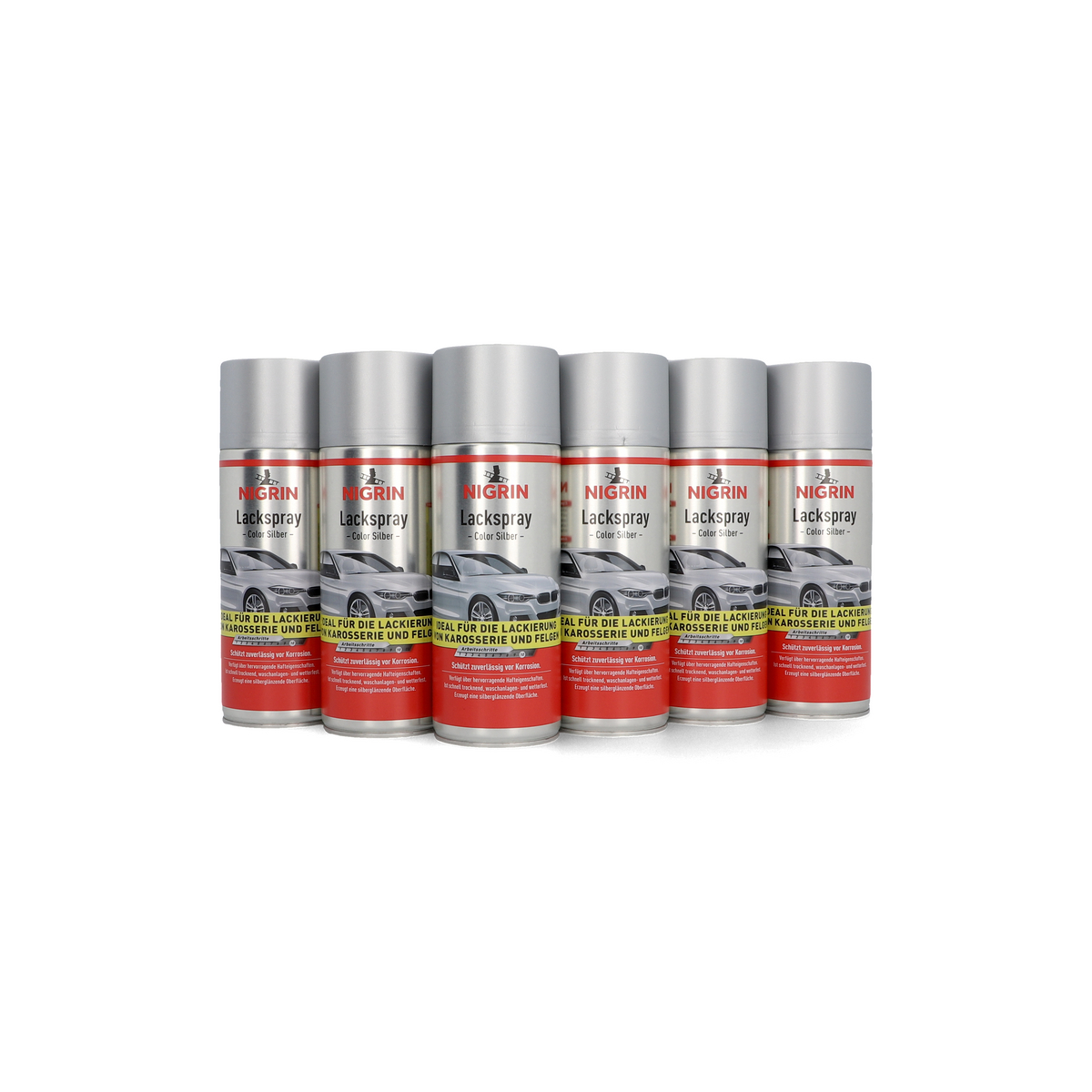 NIGRIN Lack-Spray sr 400ml 6x 74110