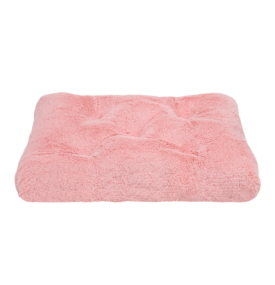 MIMIKO pets Shaggy-Bett L (65 x 45 cm) Rosa