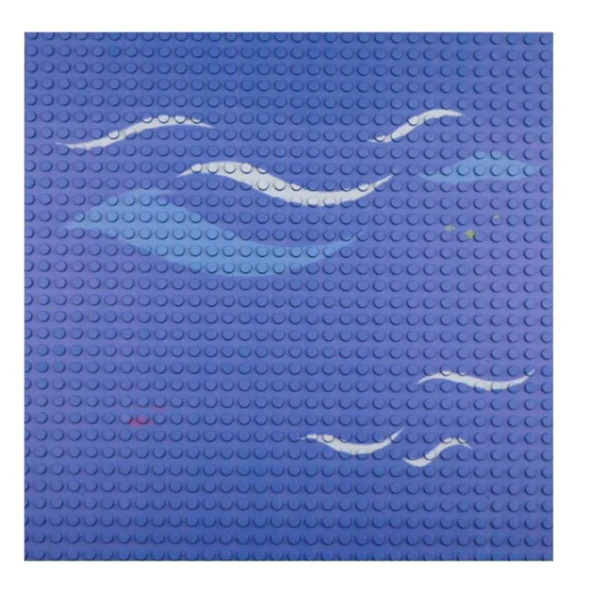 OPEN BRICKS® Open Brick Source GmbH & Co. K Open Bricks Baseplate 32x32 Ocean Waves (1) 10 OB-P32OW1