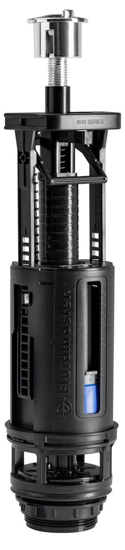 Fluidmaster Ablaufventil, Zweimengenspülung, Chrom 820F-013