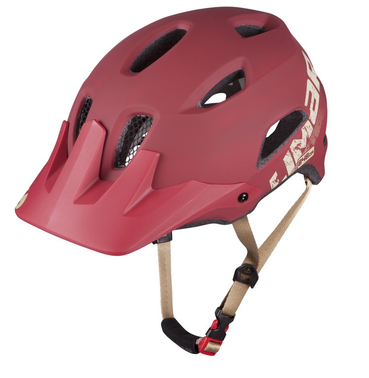 Fahrradhelm Limar 848DR Free Ride Gr.L (59-62cm) matt dunkelrot