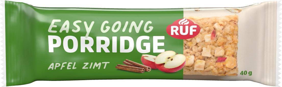 RUF Porridge Riegel Apfel Zimt
