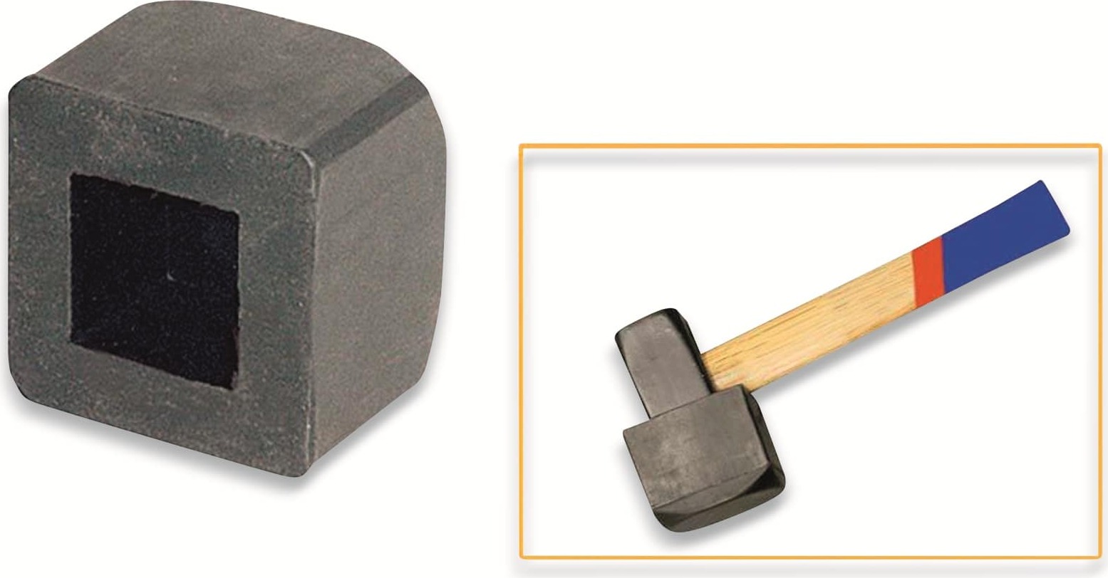 Tooltech 2365 Gummiaufsatz für Fäustel 1,5 kg