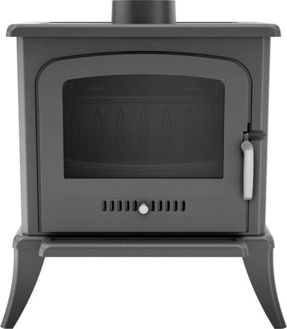 Samostatne stojaci krb KRATKI KOZA K7 5kW Ø130 liatinová montážna sada